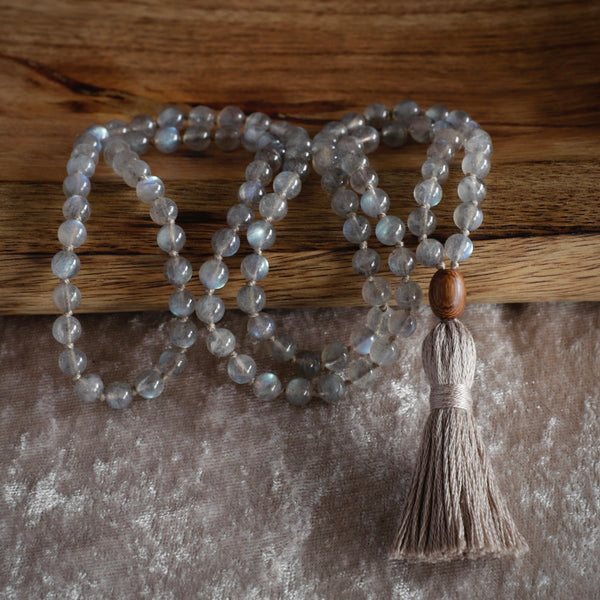 Labradorite Mala Necklace