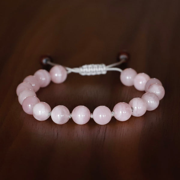 "Love" Mala Bracelet | Rose Quartz